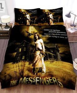 The Messengers Children Can Experience Paranormal Phenomena They See What Adults Can Not And They Are Trying To Warn Us Movie Poster Bed Sheets Duvet Cover Bedding Sets elitetrendwear 1 1
