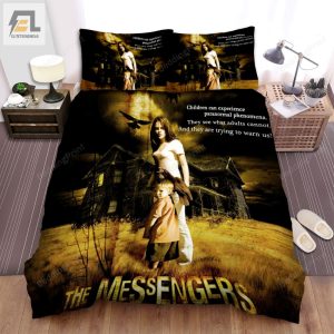 The Messengers Children Can Experience Paranormal Phenomena They See What Adults Can Not And They Are Trying To Warn Us Movie Poster Bed Sheets Duvet Cover Bedding Sets elitetrendwear 1 1