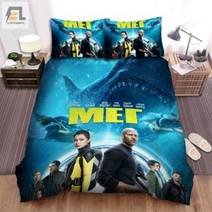 The Meg Poster 7 Bed Sheets Spread Comforter Duvet Cover Bedding Sets elitetrendwear 1 1