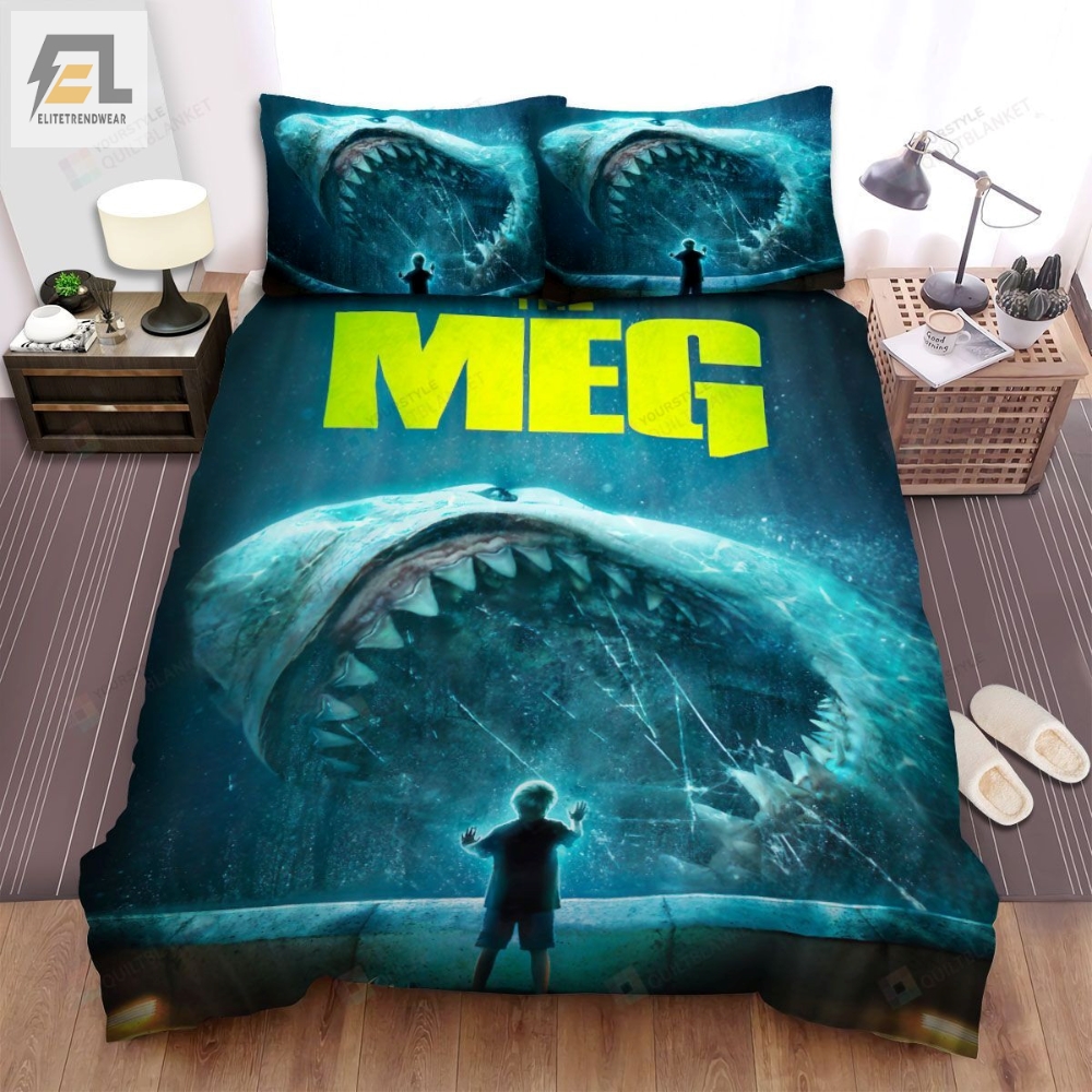 The Meg Poster Bed Sheets Spread Comforter Duvet Cover Bedding Sets 