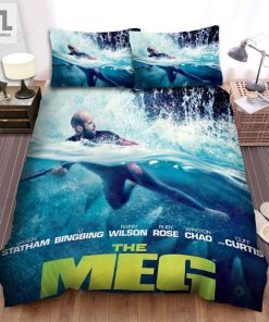 The Meg Poster 5 Bed Sheets Spread Comforter Duvet Cover Bedding Sets elitetrendwear 1 1