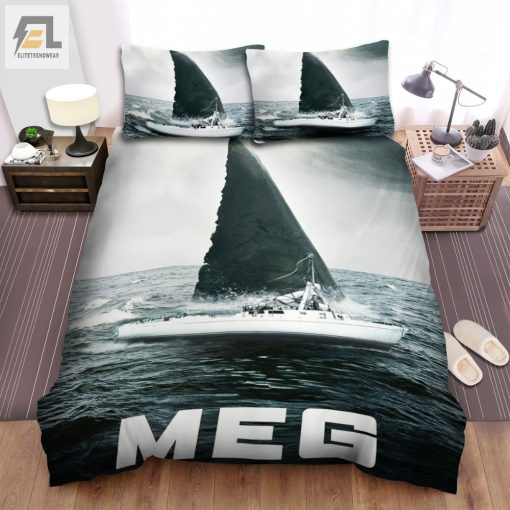 The Meg Poster 3 Bed Sheets Spread Comforter Duvet Cover Bedding Sets elitetrendwear 1