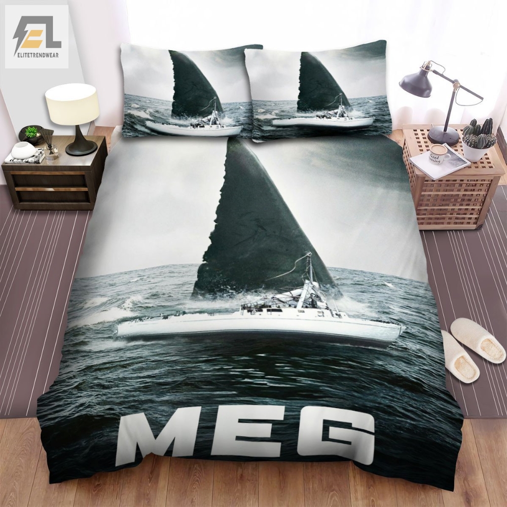 The Meg Poster 3 Bed Sheets Spread Comforter Duvet Cover Bedding Sets 