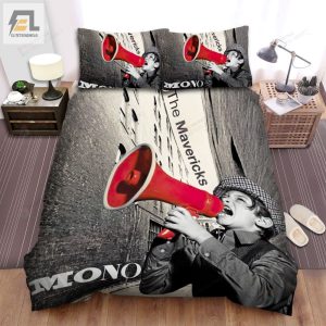 The Mavericks Band Mono Bed Sheets Spread Comforter Duvet Cover Bedding Sets elitetrendwear 1 1