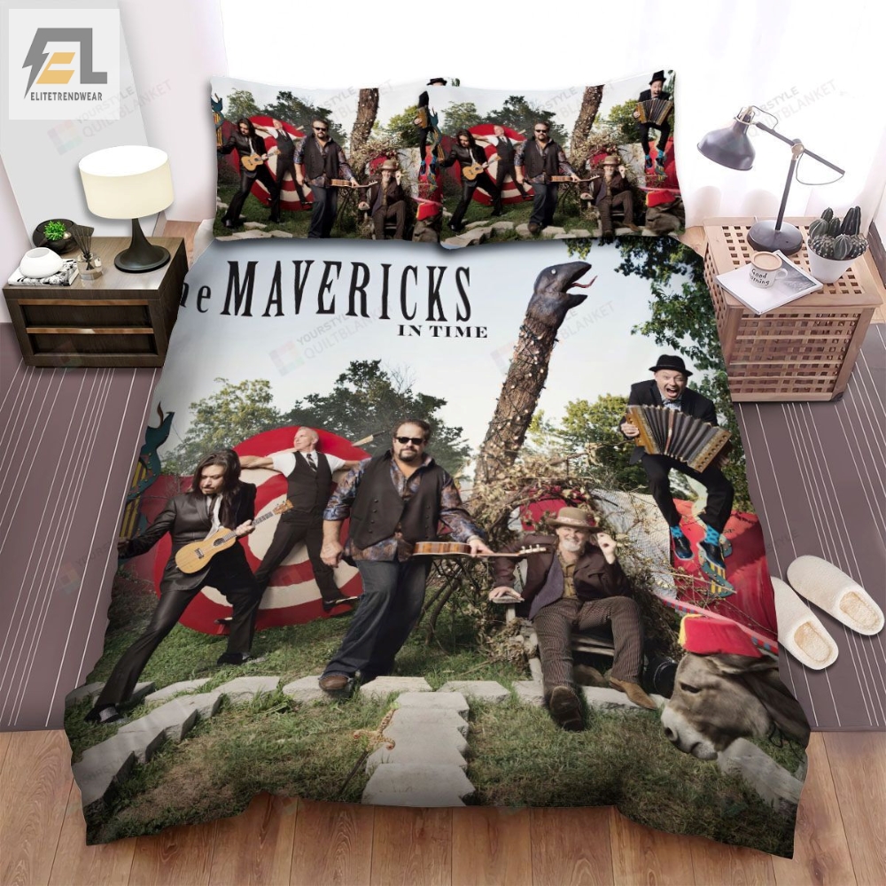 The Mavericks Band In Time Bed Sheets Spread Comforter Duvet Cover Bedding Sets 