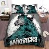 The Mavericks Band Green Horse Bed Sheets Spread Comforter Duvet Cover Bedding Sets elitetrendwear 1