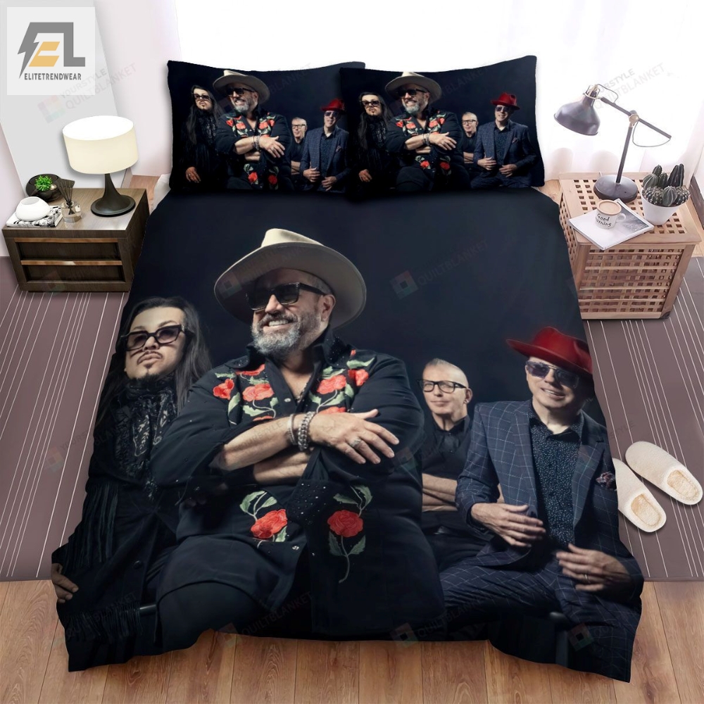 The Mavericks Band Black Background Bed Sheets Spread Comforter Duvet Cover Bedding Sets 