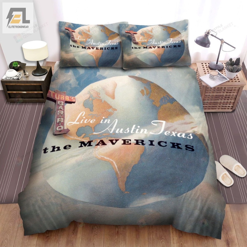 The Mavericks Band Album Live In Austin Texas Bed Sheets Spread Comforter Duvet Cover Bedding Sets 