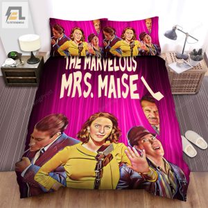 The Marvelous Mrs. Maisel Movie Poster Art Bed Sheets Duvet Cover Bedding Sets elitetrendwear 1 1