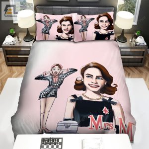 The Marvelous Mrs. Maisel Movie Art 4 Bed Sheets Duvet Cover Bedding Sets elitetrendwear 1 1