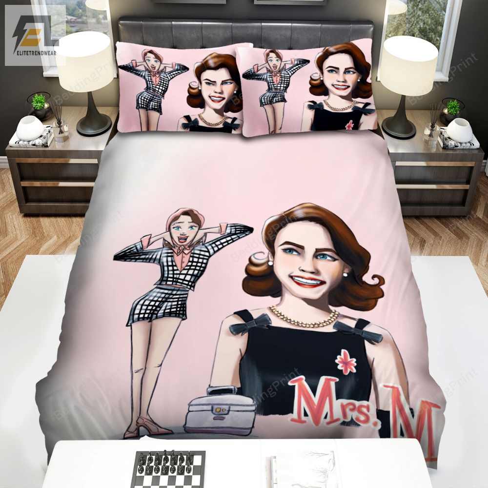 The Marvelous Mrs. Maisel Movie Art 4 Bed Sheets Duvet Cover Bedding Sets 