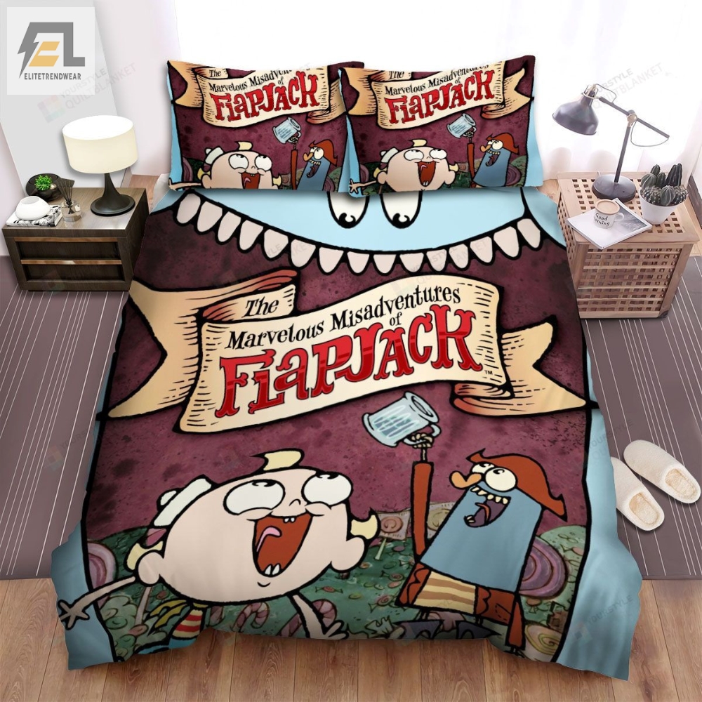 The Marvelous Misadventures Of Flapjack Vol 1 Poster Bed Sheets Spread Duvet Cover Bedding Sets 