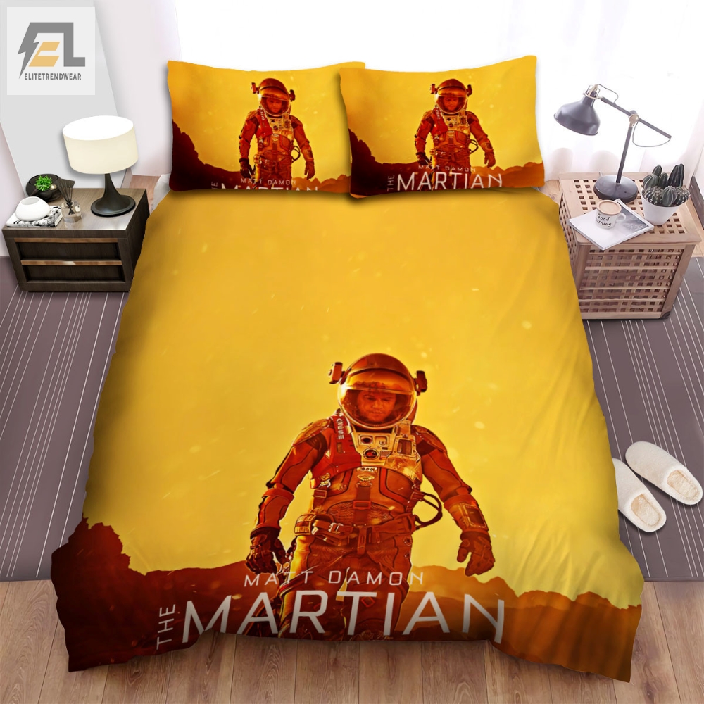The Martian Movie Poster 4 Bed Sheets Spread Comforter Duvet Cover Bedding Sets 