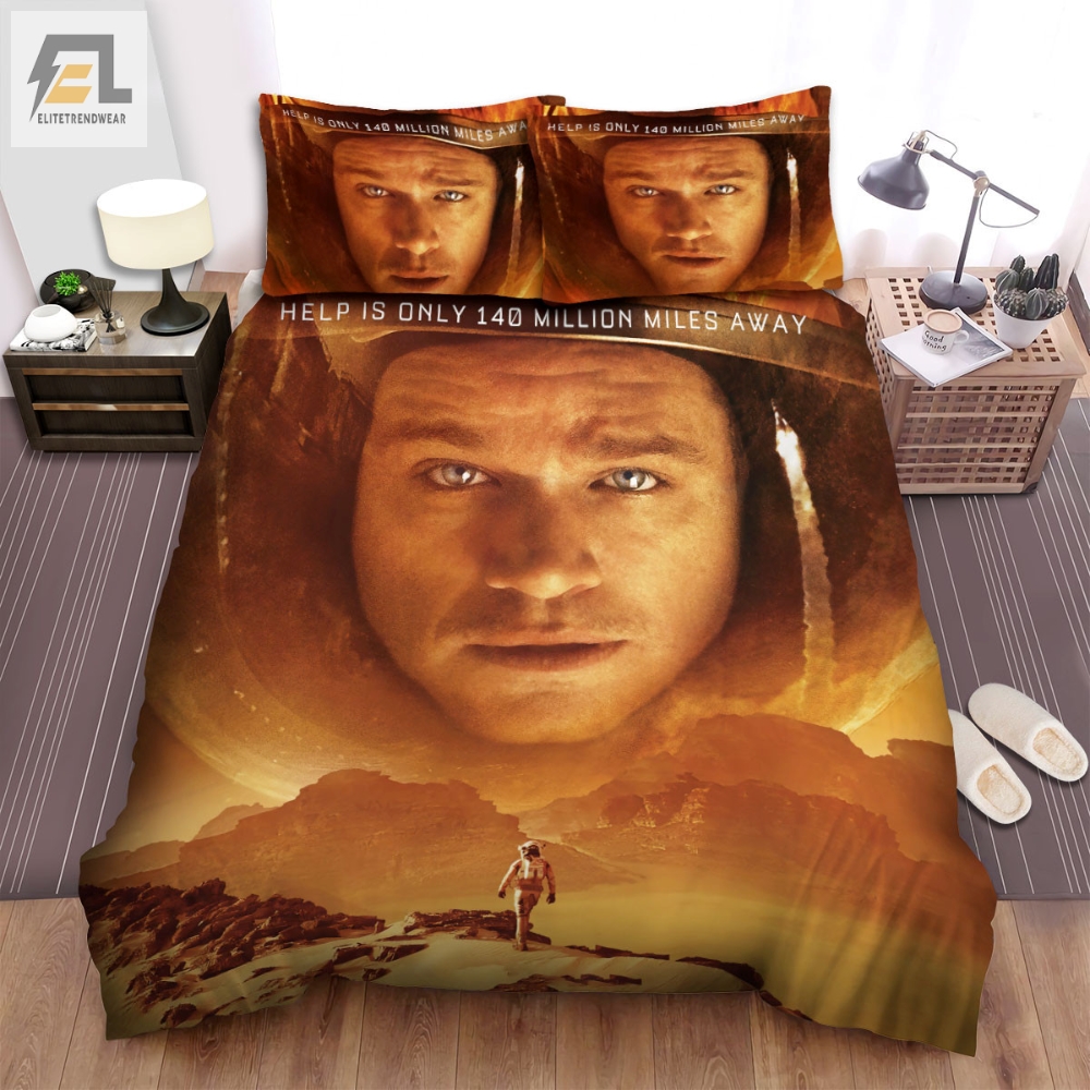 The Martian Movie Poster 5 Bed Sheets Spread Comforter Duvet Cover Bedding Sets 