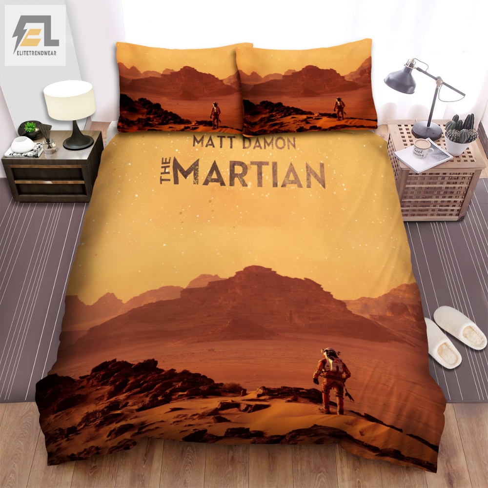 The Martian Movie Poster 1 Bed Sheets Spread Comforter Duvet Cover Bedding Sets 