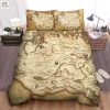 The Map Of Skyrim Bed Sheets Duvet Cover Bedding Sets elitetrendwear 1