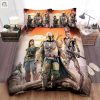 The Mandalorian Characters Artwork Bed Sheets Spread Comforter Duvet Cover Bedding Sets elitetrendwear 1