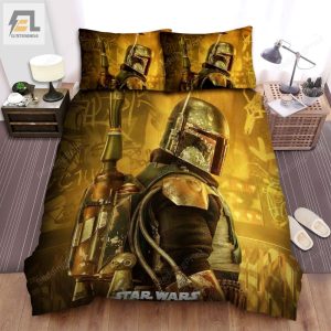 The Mandalorian 2019 The Mandalorian Poster Ver 3 Bed Sheets Duvet Cover Bedding Sets elitetrendwear 1 1