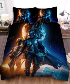 The Mandalorian 2019 Movie Poster Ver 7 Bed Sheets Duvet Cover Bedding Sets elitetrendwear 1 1