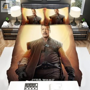The Mandalorian 2019 Greef Karga Movie Poster Bed Sheets Duvet Cover Bedding Sets elitetrendwear 1 1