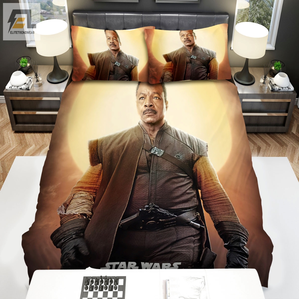 The Mandalorian 2019 Greef Karga Movie Poster Bed Sheets Duvet Cover Bedding Sets 