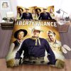 The Man Who Shot Liberty Valance 1962 Movie Poster Artwork Ver 2 Bed Sheets Spread Comforter Duvet Cover Bedding Sets elitetrendwear 1