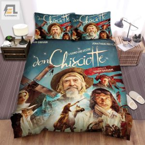 The Man Who Killed Don Quixote Movie Poster 5 Bed Sheets Duvet Cover Bedding Sets elitetrendwear 1 1