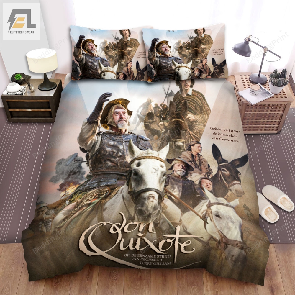 The Man Who Killed Don Quixote Movie Poster 1 Bed Sheets Duvet Cover Bedding Sets 