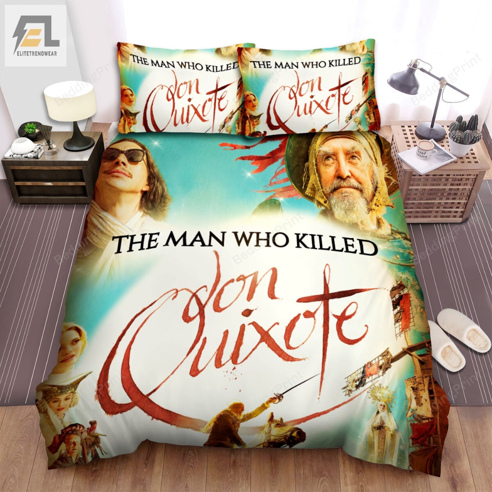 The Man Who Killed Don Quixote Movie Art 2 Bed Sheets Duvet Cover Bedding Sets 