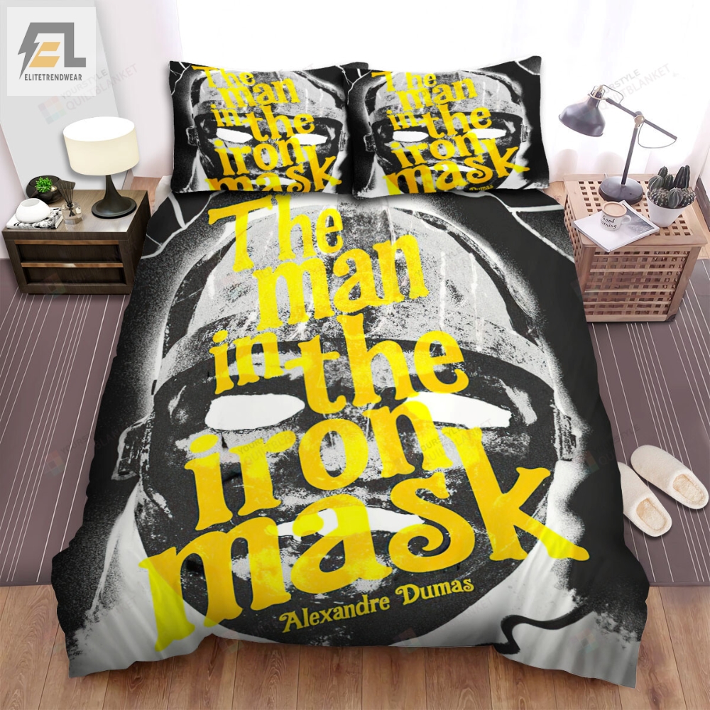 The Man In The Iron Mask I Movie Iron Mask Art Bed Sheets Duvet Cover Bedding Sets 