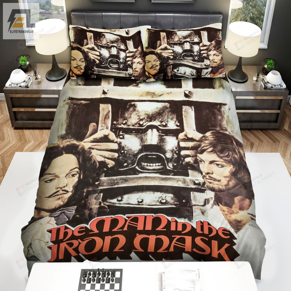 The Man In The Iron Mask I Movie Get More Out Of Life Go Out To A Movie Bed Sheets Duvet Cover Bedding Sets 