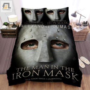 The Man In The Iron Mask I Movie Face With Iron Mask Bed Sheets Duvet Cover Bedding Sets elitetrendwear 1 1