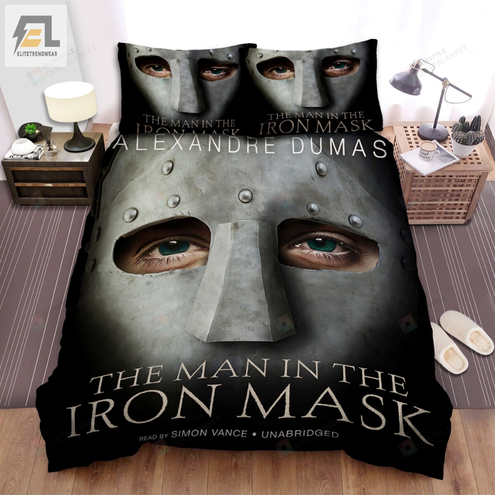 The Man In The Iron Mask I Movie Face With Iron Mask Bed Sheets Duvet Cover Bedding Sets 