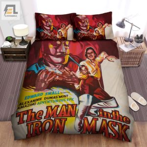 The Man In The Iron Mask I Movie Art Poster Bed Sheets Duvet Cover Bedding Sets elitetrendwear 1 1