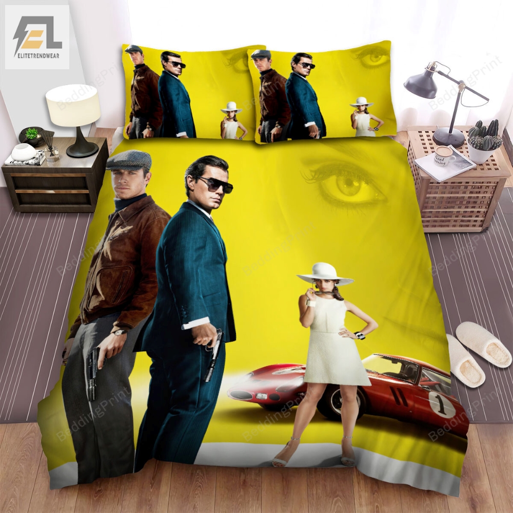 The Man From U.N.C.L.E Movie Poster 7 Bed Sheets Duvet Cover Bedding Sets elitetrendwear 1
