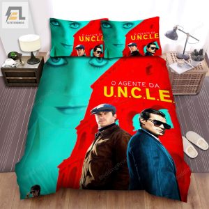 The Man From U.N.C.L.E Movie Poster 5 Bed Sheets Duvet Cover Bedding Sets elitetrendwear 1 1