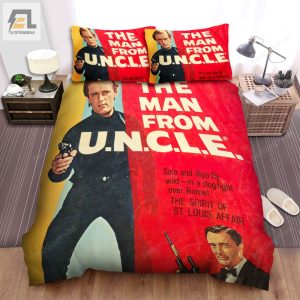 The Man From U.N.C.L.E Movie Poster 2 Bed Sheets Duvet Cover Bedding Sets elitetrendwear 1 1