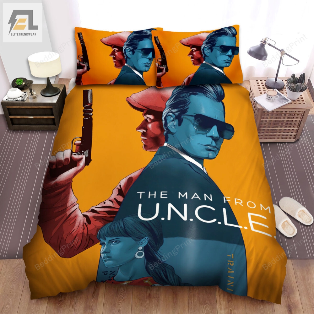 The Man From U.N.C.L.E Movie Art 7 Bed Sheets Duvet Cover Bedding Sets 
