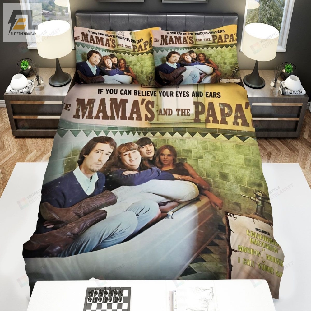 The Mamas  The Papas Band If You Can Believe Your Eyes And Ears Bed Sheets Spread Comforter Duvet Cover Bedding Sets 