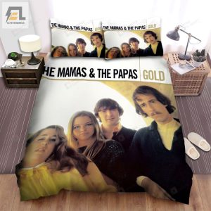 The Mamas The Papas Band Gold Bed Sheets Spread Comforter Duvet Cover Bedding Sets elitetrendwear 1 1