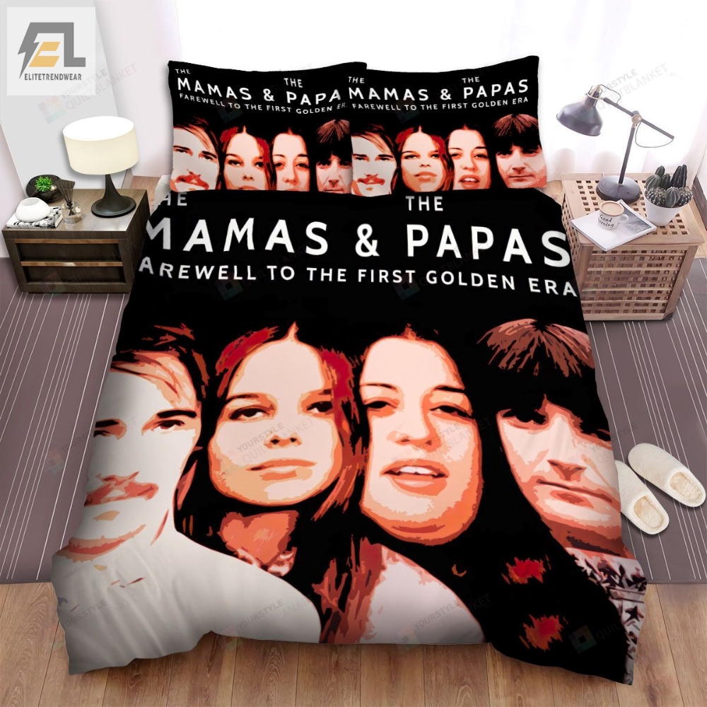 The Mamas  The Papas Band Farewell To The First Golden Era Bed Sheets Spread Comforter Duvet Cover Bedding Sets 