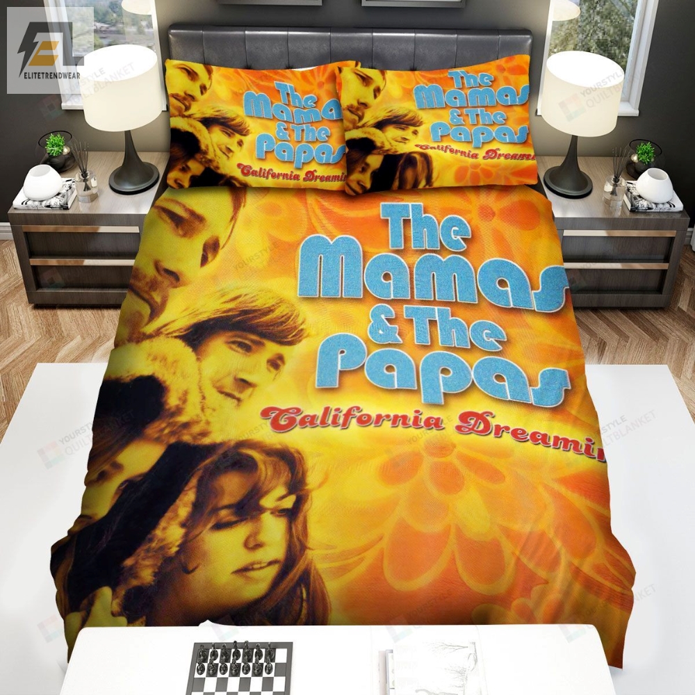 The Mamas  The Papas Band California Dreaminâbed Sheets Spread Comforter Duvet Cover Bedding Sets 