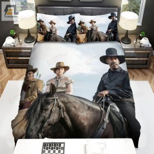 The Magnificent Seven 2016 Movie Scene 3 Bed Sheets Spread Comforter Duvet Cover Bedding Sets elitetrendwear 1 1