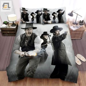 The Magnificent Seven 2016 Movie Poster Theme Ver 2 Bed Sheets Spread Comforter Duvet Cover Bedding Sets elitetrendwear 1 1
