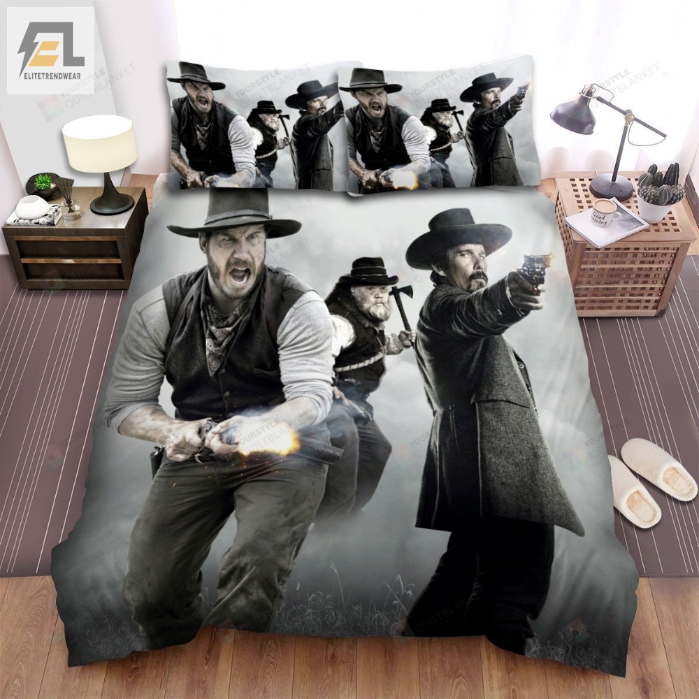 The Magnificent Seven 2016 Movie Poster Theme Ver 2 Bed Sheets Spread Comforter Duvet Cover Bedding Sets 