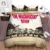 The Magnificent Seven 1960 Composed And Conducted By Elmer Bernstein Movie Poster Bed Sheets Spread Comforter Duvet Cover Bedding Sets elitetrendwear 1
