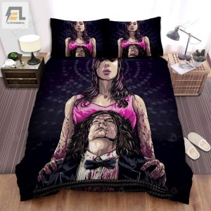 The Loved Ones Tired Man With Many Bloods And The Girl Art Scene Movie Picture Bed Sheets Spread Comforter Duvet Cover Bedding Sets elitetrendwear 1 1