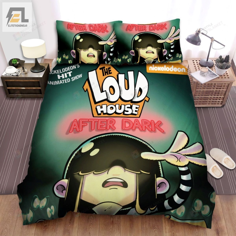 The Loud House After Dark Poster Bed Sheets Spread Duvet Cover Bedding Sets 