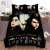 The Lost Boys Sleep All Day Party All Night Never Grow Old Never Die Itas Fun To Be A Vampire Movie Poster Bed Sheets Spread Comforter Duvet Cover Bedding Sets elitetrendwear 1