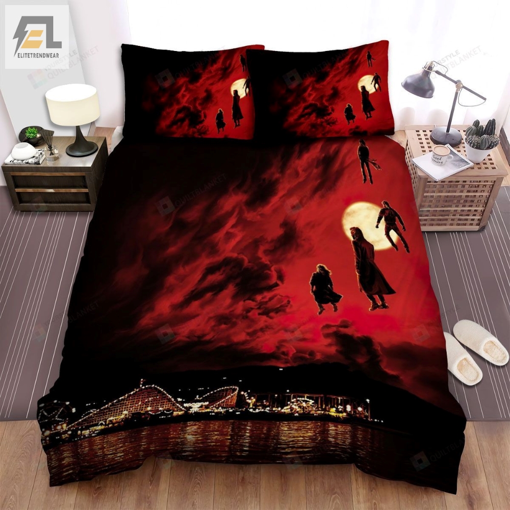 The Lost Boys People On The Air Movie Poster Bed Sheets Spread Comforter Duvet Cover Bedding Sets 